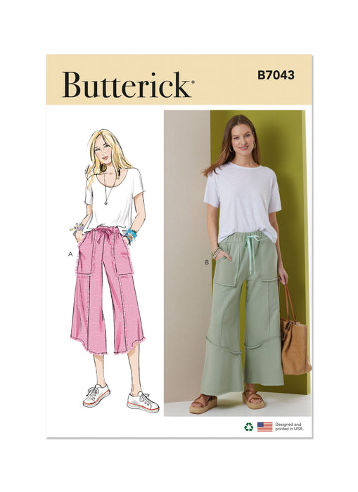 Patron Butterick - Pantalon, T-shirt Patron Butterick 