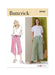 Patron Butterick - Pantalon, T-shirt Patron Butterick 