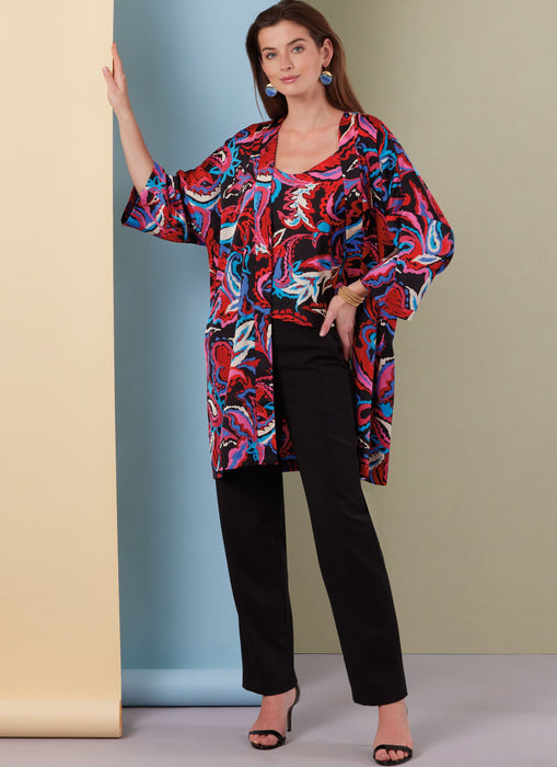 Patron Butterick - Pantalon, Veste Patron Butterick 