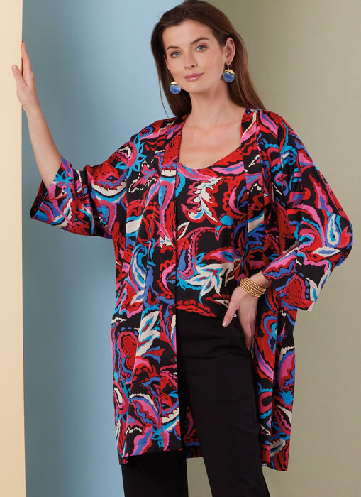 Patron Butterick - Pantalon, Veste Patron Butterick 