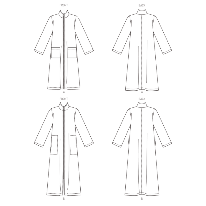 Patron Butterick - Peignoir Patron Butterick 