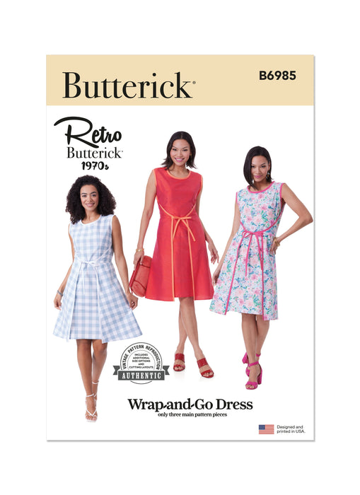 Patron Butterick - Robe Patron Butterick 
