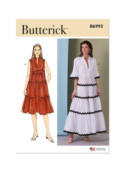 Patron Butterick - Robe Patron Butterick 
