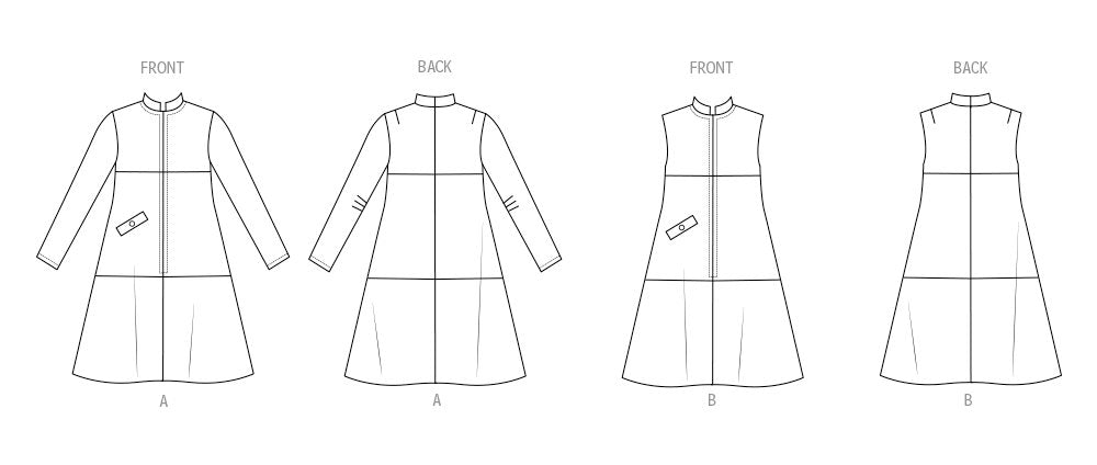 Patron Butterick - Robe Patron Butterick 