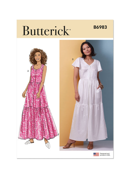 Patron Butterick - Robe Patron Butterick 
