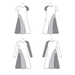 Patron Butterick - Robe Patron Butterick 