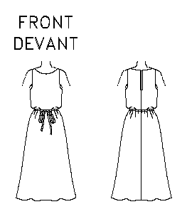 Patron Butterick - Robe Patron Butterick 