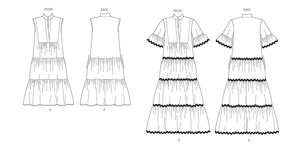 Patron Butterick - Robe Patron Butterick 