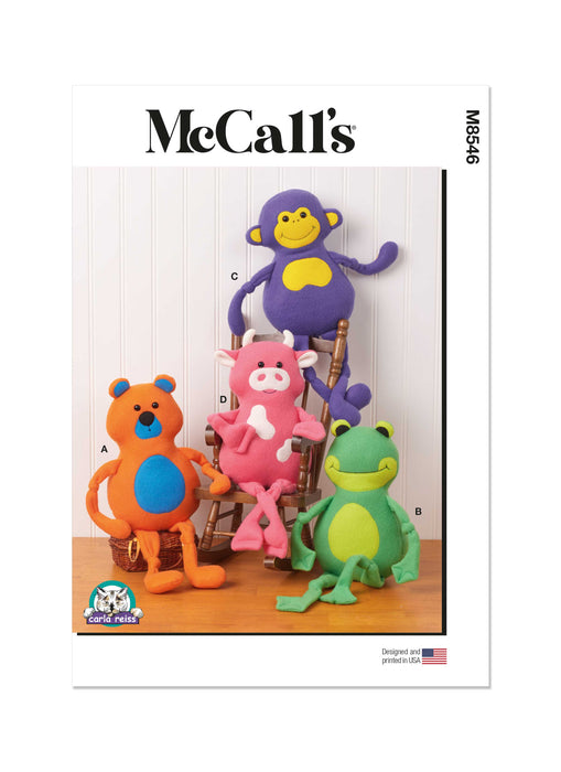 Patron Carla Reiss - Peluche Patron McCall's 