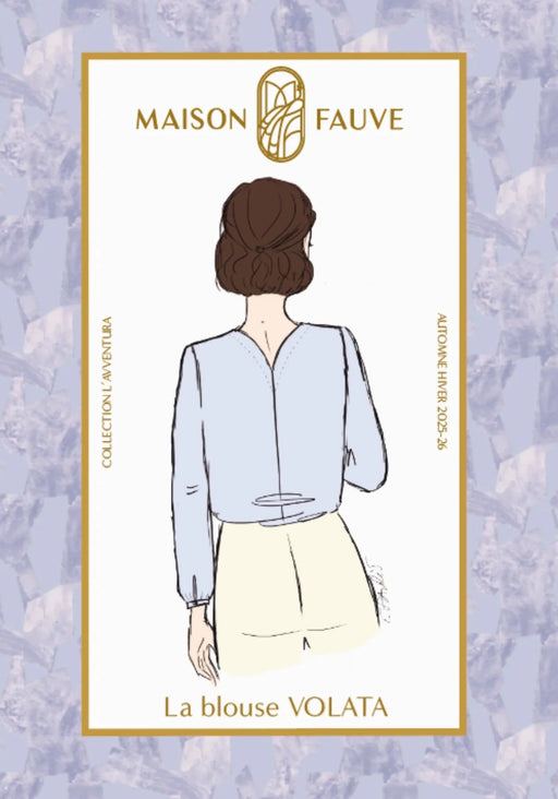 Patron couture blouse Volata - Maison Fauve Patron Maison Fauve 