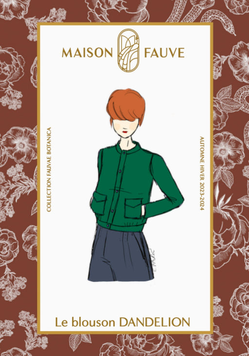 Patron couture blouson Dandelion - Maison Fauve Patron Maison Fauve 