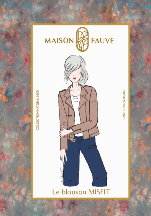 Patron couture blouson Misfit - Maison Fauve Patron Maison Fauve 