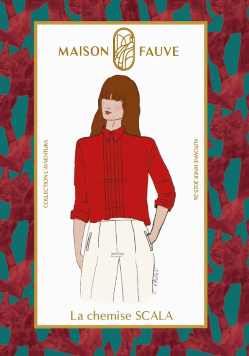 Patron couture Chemise Scala - Maison Fauve Patron Maison Fauve 