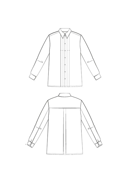 Patron couture Chemise Scala - Maison Fauve Patron Maison Fauve 