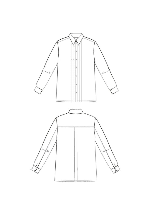 Patron couture Chemise Scala - Maison Fauve Patron Maison Fauve 