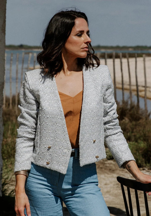 Patron couture Le spenser DAMAS - Maison Fauve Patron Maison Fauve 