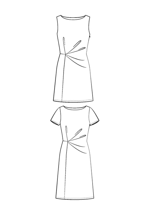 Patron couture robe drapée Twist - Maison Fauve Patron Maison Fauve 