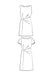 Patron couture robe drapée Twist - Maison Fauve Patron Maison Fauve 