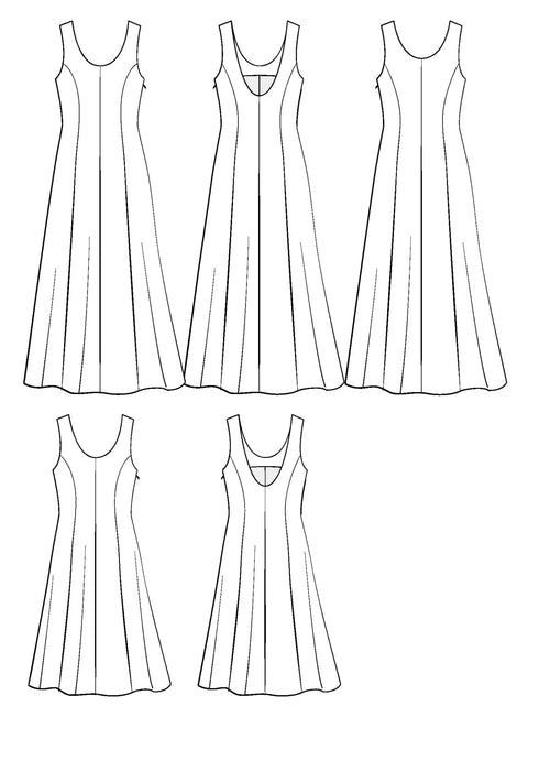 Patron couture Robe Linger - Maison Fauve Patron Maison Fauve 