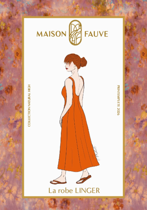 Patron couture Robe Linger - Maison Fauve Patron Maison Fauve 