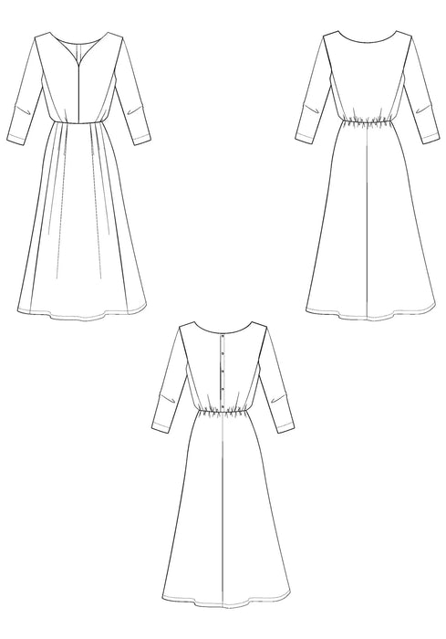 Patron couture Robe Notte - Maison Fauve Patron Maison Fauve 