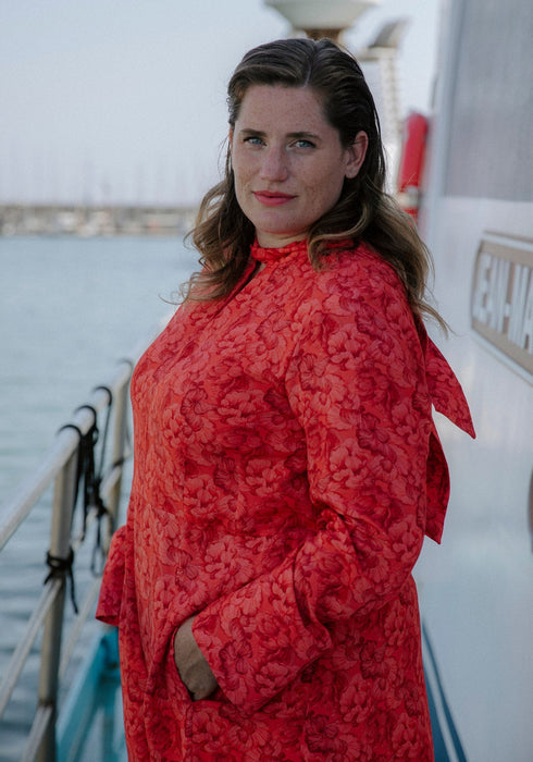 Patron couture Robe Péninsule - Maison Fauve Patron Maison Fauve 