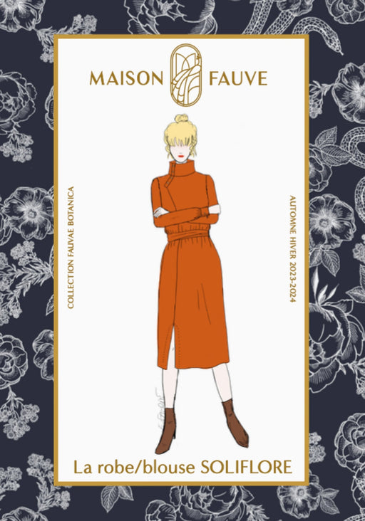 Patron couture Robe/blouse Soliflore - Maison Fauve Patron Maison Fauve 