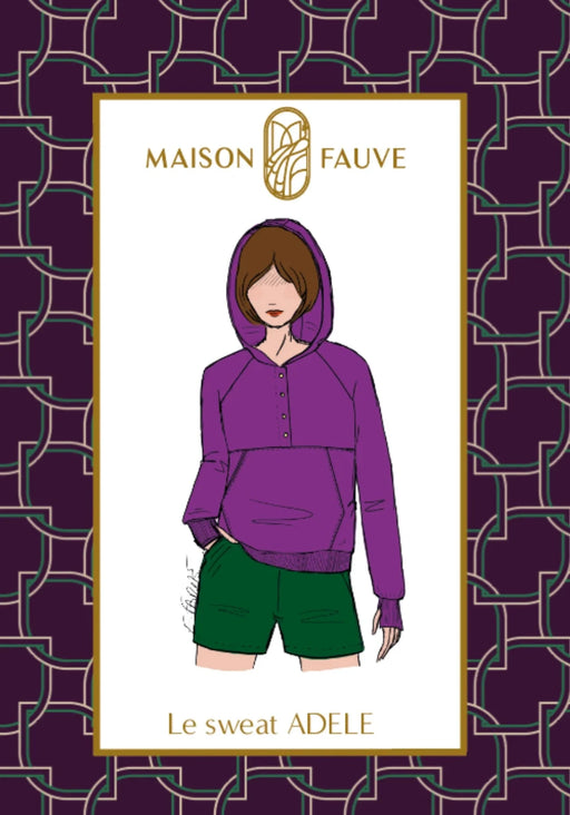 Patron couture sweat Adele - Maison Fauve Patron Maison Fauve 
