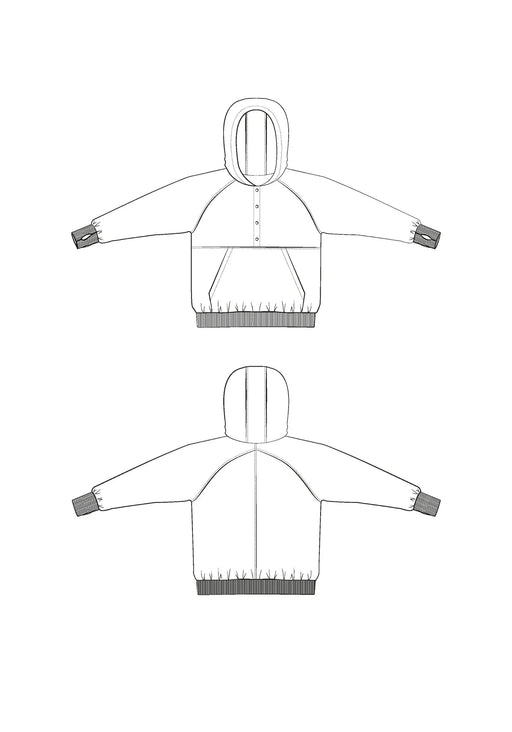 Patron couture sweat Adele - Maison Fauve Patron Maison Fauve 