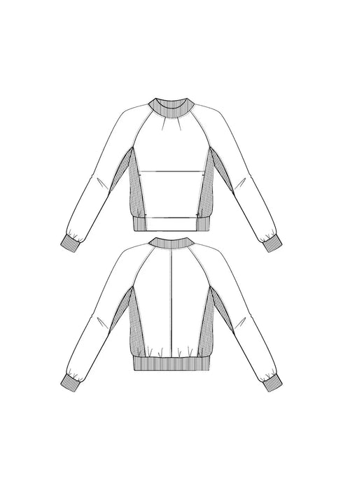 Patron couture sweat Ressac - Maison Fauve Patron Maison Fauve 