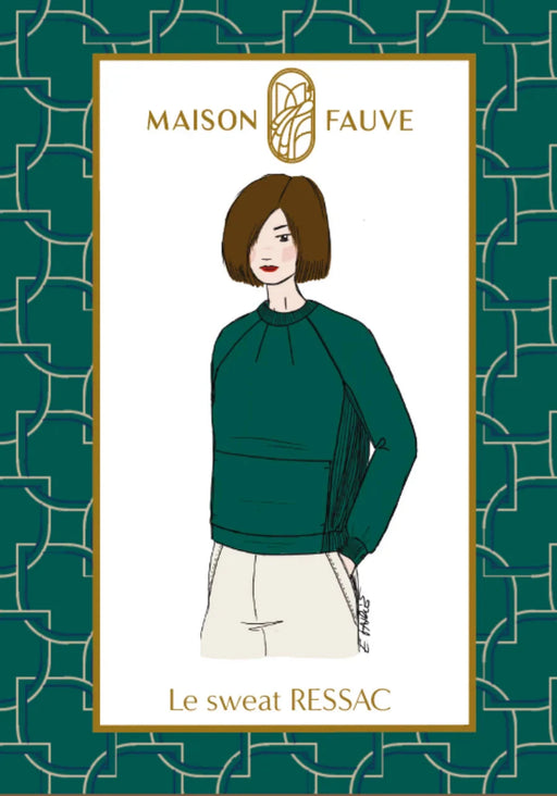 Patron couture sweat Ressac - Maison Fauve Patron Maison Fauve 