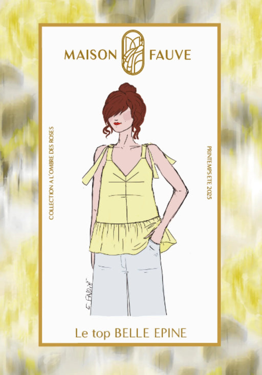 Patron couture top Belle Épine - Maison Fauve Patron Maison Fauve 