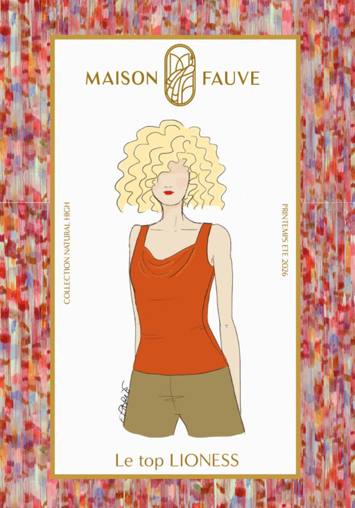 Patron couture top Lioness - Maison Fauve Patron Maison Fauve 