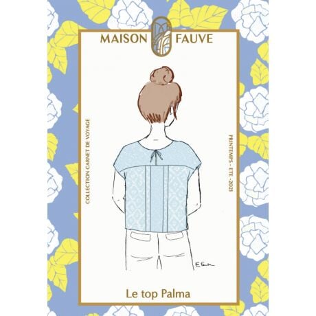 Patron couture top Palma - Maison Fauve Patron Maison Fauve 