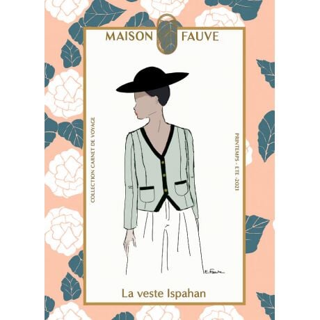 Patron couture veste Ispahan - Maison Fauve Patron Maison Fauve 