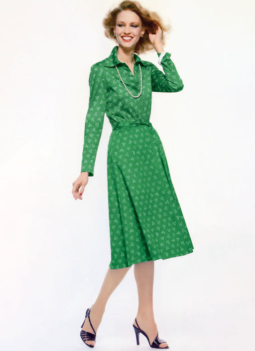 Patron Diane Von Furstenberg - Ceinture, Corsage, Jupe, Robe Patron Vogue 