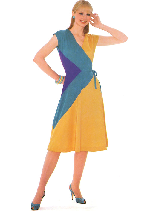 Patron Diane Von Furstenberg - Corsage, Jupe, Robe Patron Vogue 