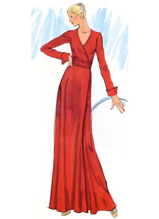 Patron Diane Von Furstenberg - Corsage, Jupe, Robe Patron Vogue 