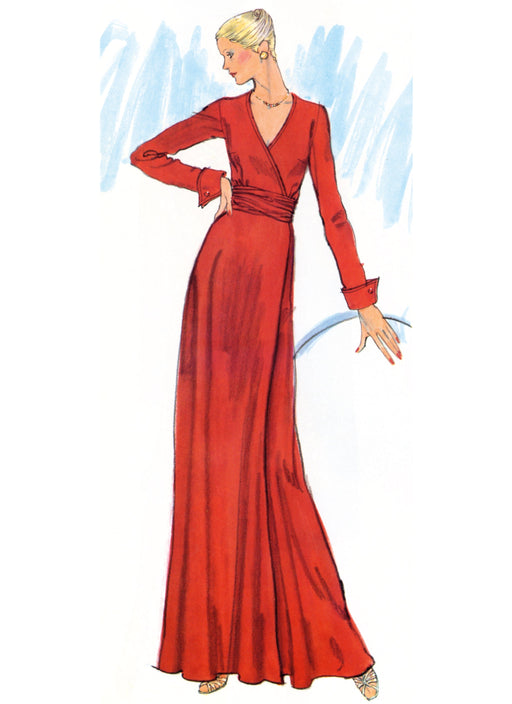 Patron Diane Von Furstenberg - Corsage, Jupe, Robe Patron Vogue 