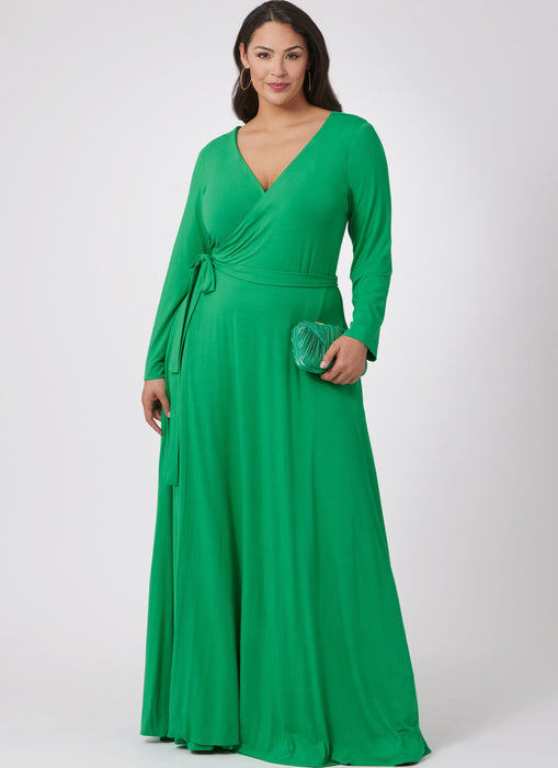 Patron Diane Von Furstenberg - Corsage, Jupe, Robe Patron Vogue 