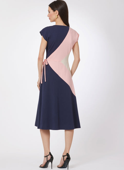 Patron Diane Von Furstenberg - Corsage, Jupe, Robe Patron Vogue 