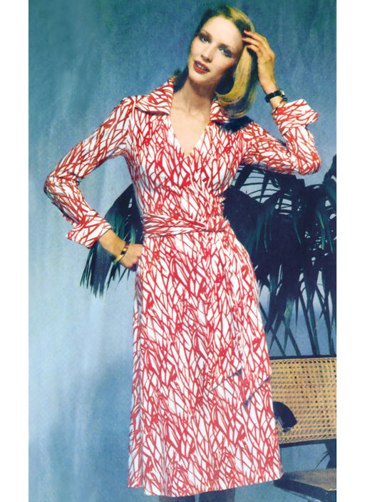 Patron Diane Von Furstenberg - Corsage, Jupe, Robe Patron Vogue 