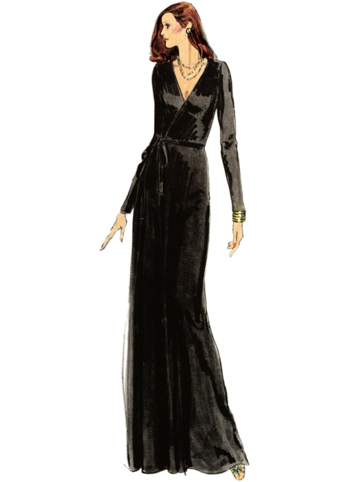Patron Diane Von Furstenberg - Corsage, Jupe, Robe Patron Vogue 