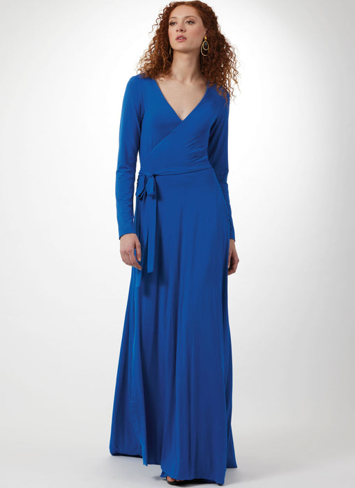 Patron Diane Von Furstenberg - Corsage, Jupe, Robe Patron Vogue 