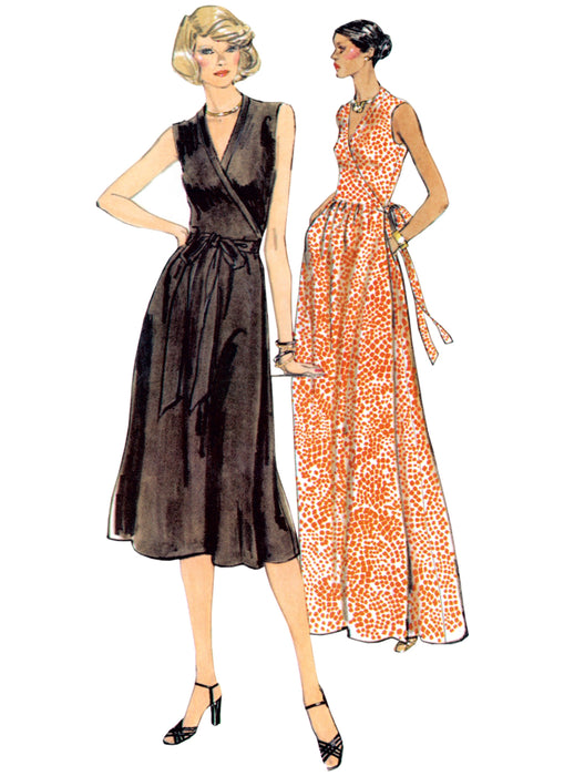 Patron Diane Von Furstenberg - Corsage, Jupe, Robe Patron Vogue 