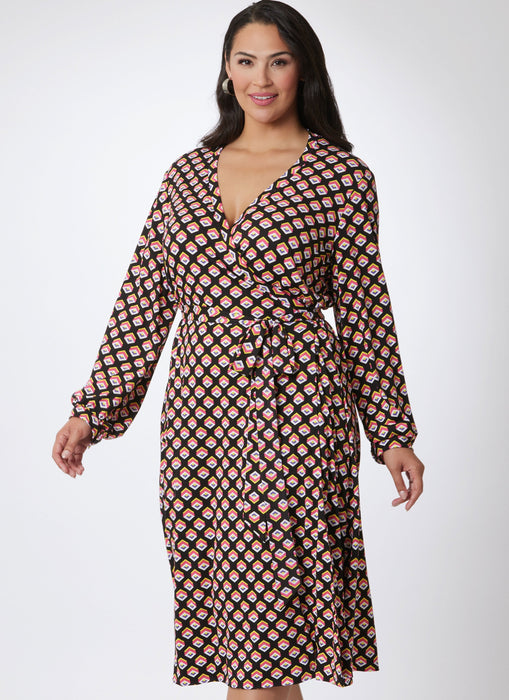 Patron Diane Von Furstenberg - Corsage, Robe Patron Vogue 