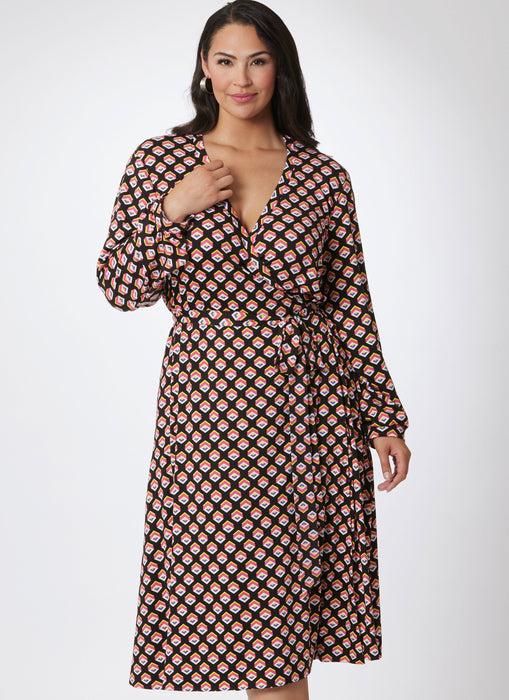 Patron Diane Von Furstenberg - Corsage, Robe Patron Vogue 