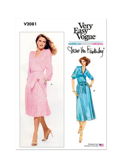 Patron Diane Von Furstenberg - Corsage, Robe Patron Vogue 