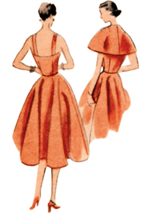 Patron Elizabeth Burger - Cape, Corsage, Haut, Jupe, Robe Patron Vogue 