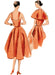 Patron Elizabeth Burger - Cape, Corsage, Haut, Jupe, Robe Patron Vogue 